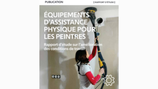 L’OPPBTP publie un guide sur les équipements d’assistance physique pour les peintres – Une étude menée sur le terrain en partenariat avec des entreprises