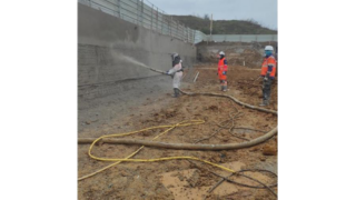 Lancement d’une nouvelle étude métier afin d’améliorer les conditions de travail des équipes de projection de béton par voie sèche